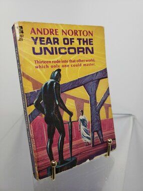YEAR OF THE UNICORN (WITCH WORLD) Andre Norton vintage paperback Ace Books 1965